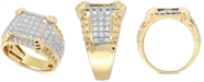 Macy's Men's Diamond Cluster Ring (2-1/4 ct. t.w.) in 10k Gold or 10k White Gold